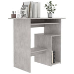 Desk Concrete Grey 80x45x74 cm Chipboard