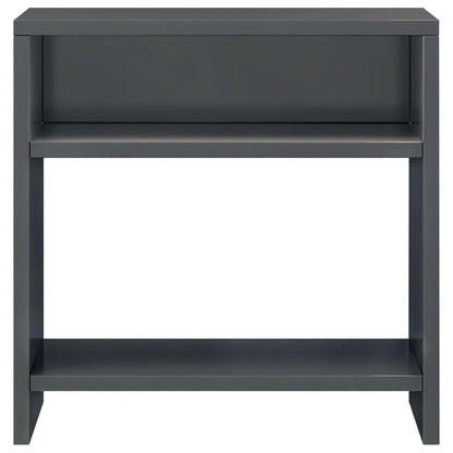 Bedside Cabinet High Gloss Grey 40x30x40 cm Chipboard