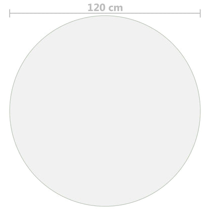 Round Table Protector Clear PVC 120cm | HomeAndLiving