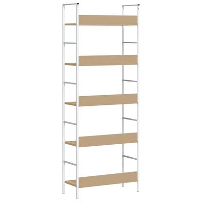 5-Shelf Bookshelf Oak 60cm Engineered Wood | HomeAndLiving
