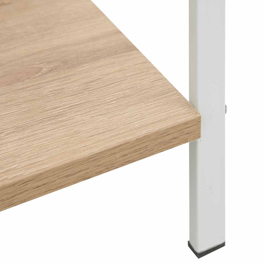 5-Shelf Bookshelf Oak 60cm Engineered Wood | HomeAndLiving