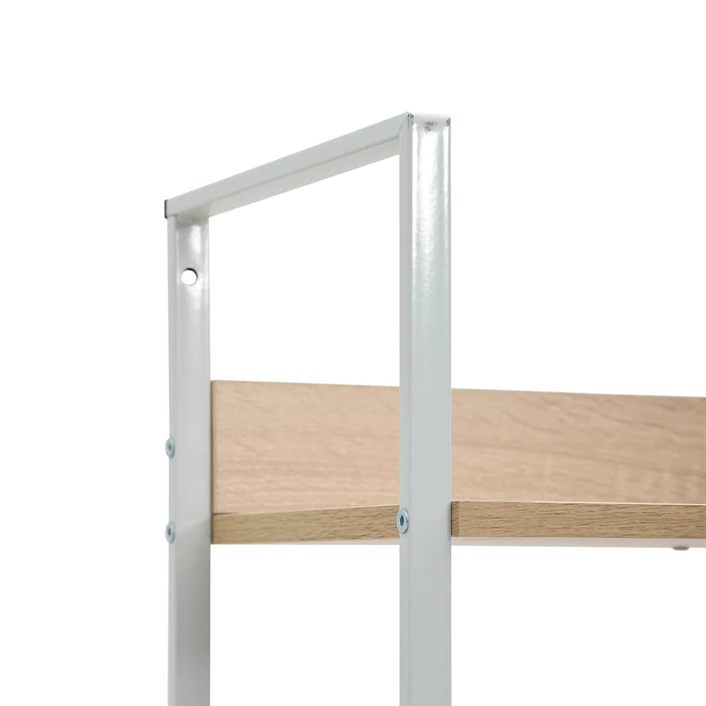 5-Shelf Bookshelf Oak 60cm Engineered Wood | HomeAndLiving