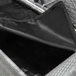 Outdoor Storage Bench Grey Poly Rattan 138cm | HomeAndLiving