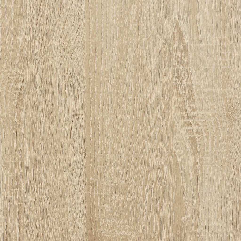 Sonoma Oak Desk 3 Drawers 90cm Home Office | HomeAndLiving