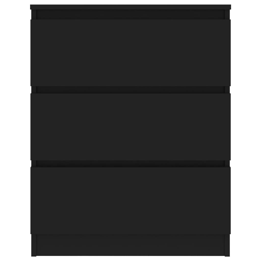 Sideboard Black 60x35x76 cm Chipboard