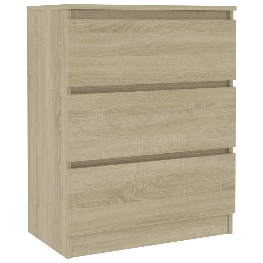 Sideboard Sonoma Oak 60x35x76 cm Chipboard