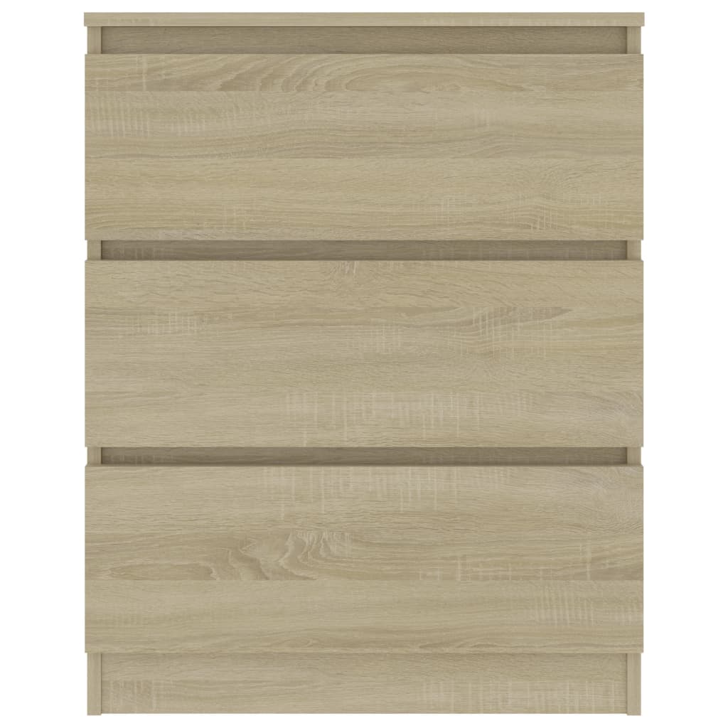 Sideboard Sonoma Oak 60x35x76 cm Chipboard