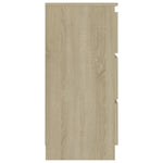 Sideboard Sonoma Oak 60x35x76 cm Chipboard