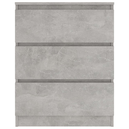 Sideboard Concrete Grey 60x35x76 cm Chipboard