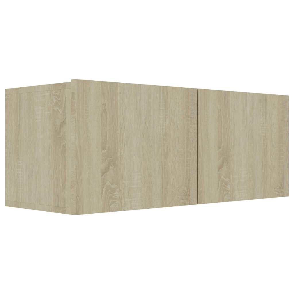 TV Cabinet Sonoma Oak 80x30x30 cm Chipboard