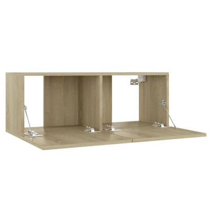 TV Cabinet Sonoma Oak 80x30x30 cm Chipboard