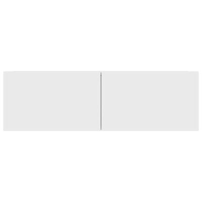 Floating TV Cabinet Wall Mounted White 100cm | HomeAndLiving