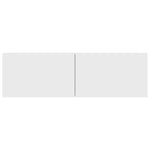 Floating TV Cabinet Wall Mounted White 100cm | HomeAndLiving