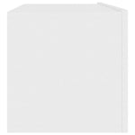 Floating TV Cabinet Wall Mounted White 100cm | HomeAndLiving