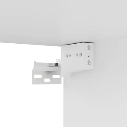 Floating TV Cabinet Wall Mounted White 100cm | HomeAndLiving
