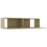 TV Cabinet Sonoma Oak 120x30x30 cm Chipboard