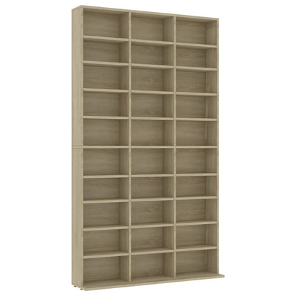 CD Cabinet Sonoma Oak 102x16x177,5 cm Chipboard