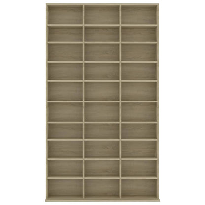 CD Cabinet Sonoma Oak 102x16x177,5 cm Chipboard