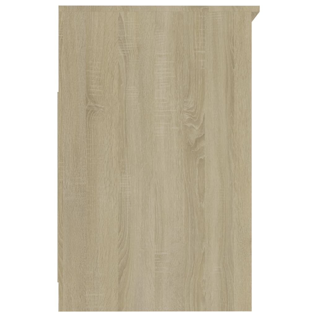 Drawer Cabinet Sonoma Oak 40x50x76 cm Chipboard