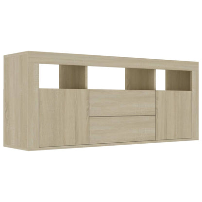 TV Cabinet Sonoma Oak 120x30x50 cm Chipboard