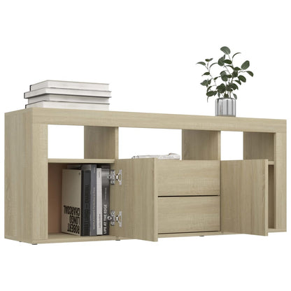 TV Cabinet Sonoma Oak 120x30x50 cm Chipboard