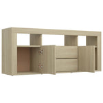 TV Cabinet Sonoma Oak 120x30x50 cm Chipboard