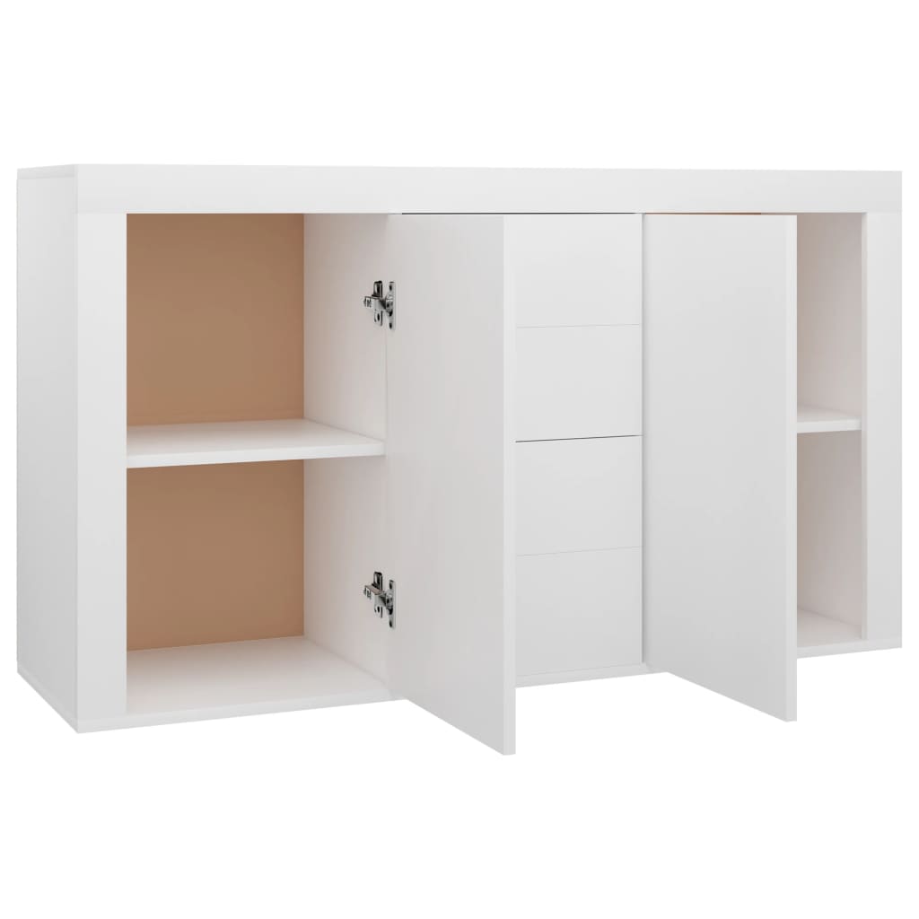 Sideboard White Engineered Wood - 120×36×69cm