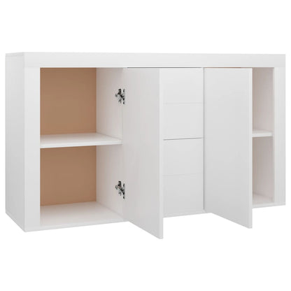 Sideboard White Engineered Wood - 120×36×69cm