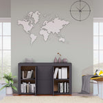Sideboard Grey 120x36x69 cm Chipboard