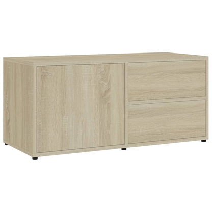 TV Cabinet Sonoma Oak 80x34x36 cm Chipboard