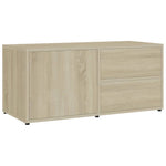 TV Cabinet Sonoma Oak 80x34x36 cm Chipboard