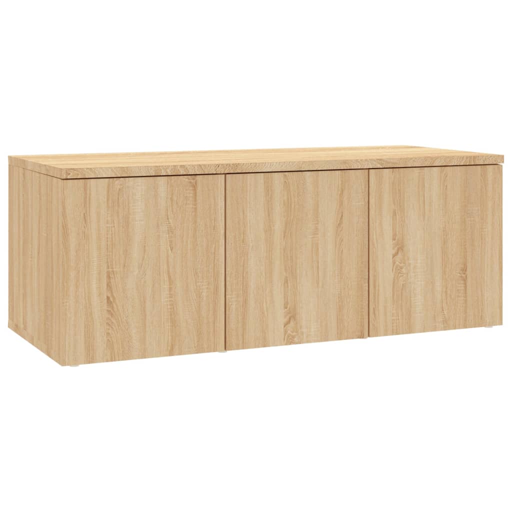 TV Cabinet Sonoma Oak 80x34x30 cm Chipboard