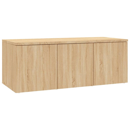 TV Cabinet Sonoma Oak 80x34x30 cm Chipboard