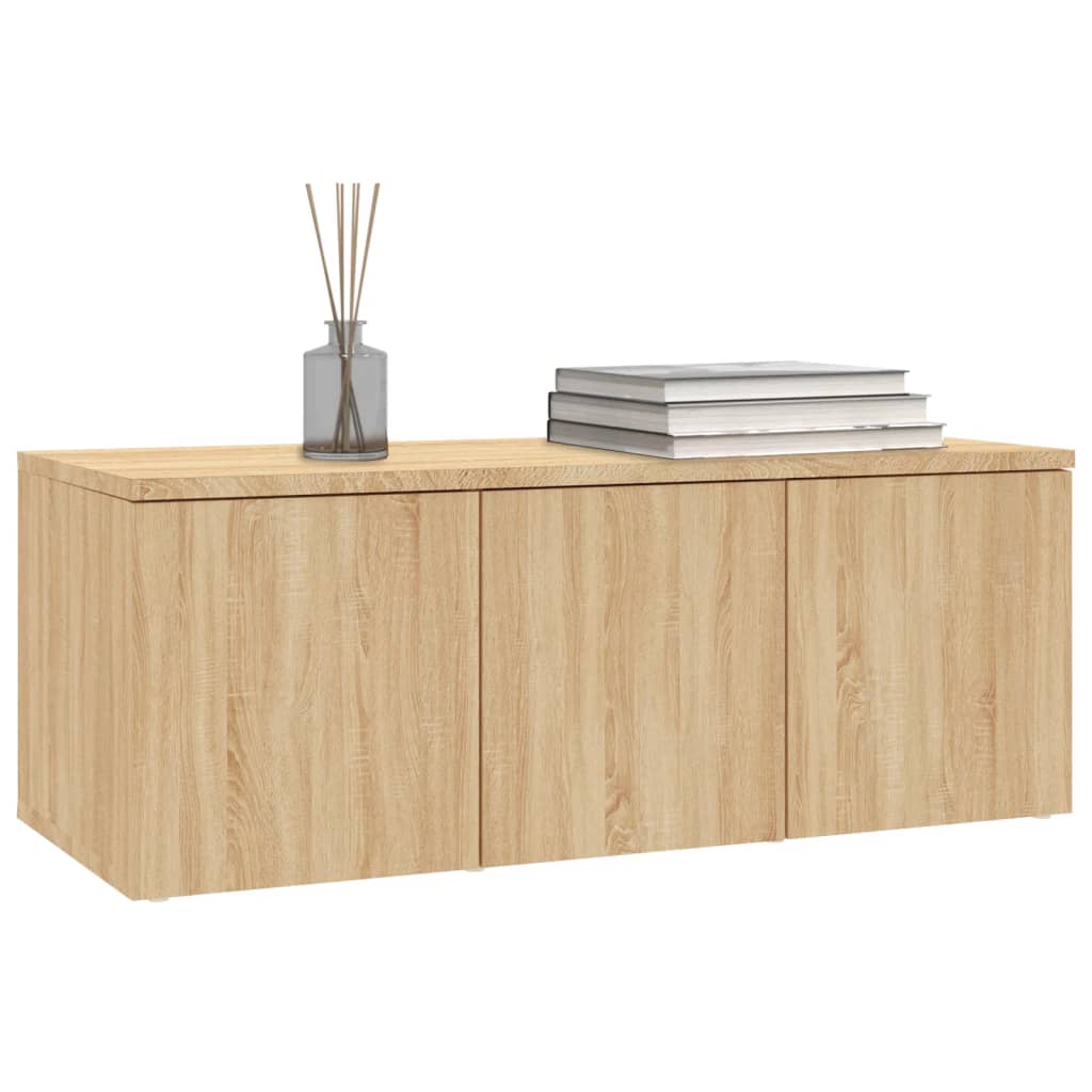 TV Cabinet Sonoma Oak 80x34x30 cm Chipboard