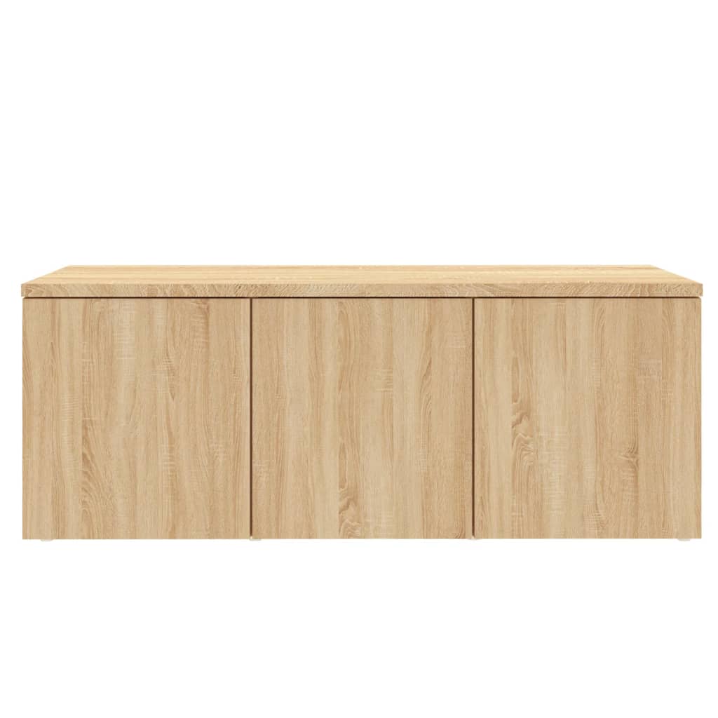 TV Cabinet Sonoma Oak 80x34x30 cm Chipboard