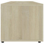 TV Cabinet Sonoma Oak 120x34x30 cm Chipboard