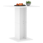 Bistro Table White 60x60x75 cm Chipboard