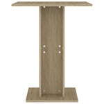 Bistro Table Sonoma Oak 60x60x75 cm Chipboard