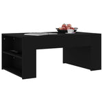 Coffee Table Black 100x60x42 cm Chipboard