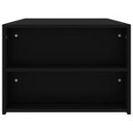 Coffee Table Black 100x60x42 cm Chipboard