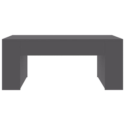 Coffee Table Grey 100x60x42 cm Chipboard