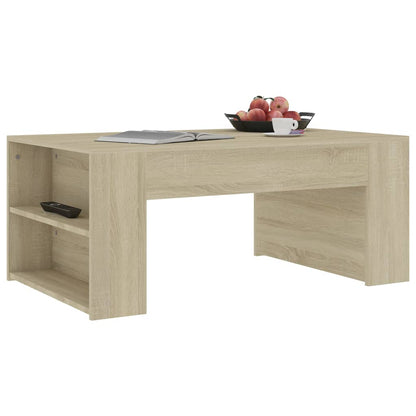 Coffee Table Sonoma Oak 100x60x42 cm Chipboard