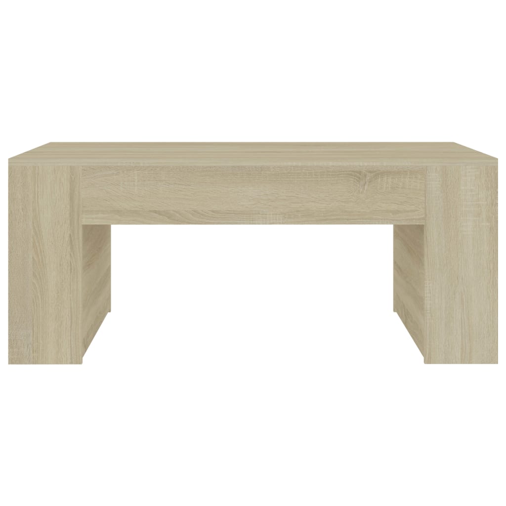Coffee Table Sonoma Oak 100x60x42 cm Chipboard