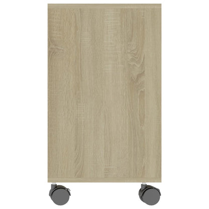 Side Table Sonoma Oak 70x35x55 cm Chipboard