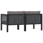 Decorative 2 Seater Sofa with Cushions Patio Setup Outdoor Living