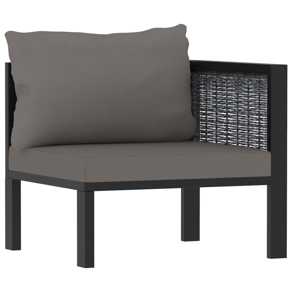 Decorative 2 Seater Sofa with Cushions Patio Setup Outdoor Living 
