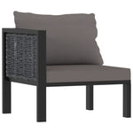 Decorative 2 Seater Sofa with Cushions Patio Setup Outdoor Living