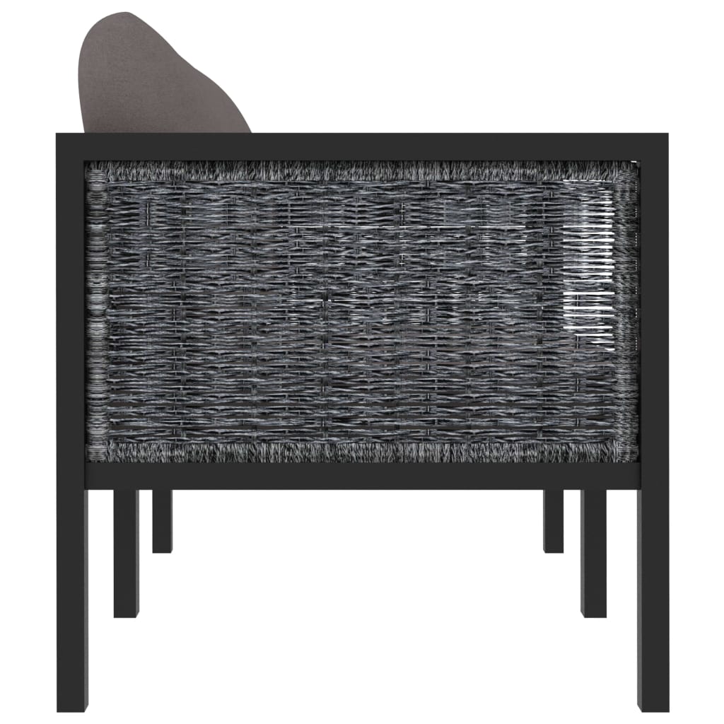 Decorative 2 Seater Sofa with Cushions Patio Setup Outdoor Living 