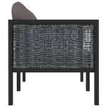 Decorative 2 Seater Sofa with Cushions Patio Setup Outdoor Living