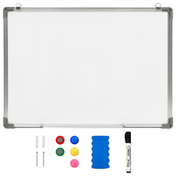 Magnetic Whiteboard 70x50cm Steel Frame | HomeAndLiving
